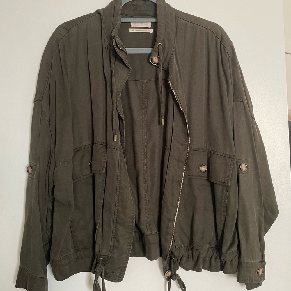 Urban Outfitters green utility jacket in size M